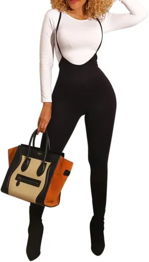 Ophestin Womens Sexy Off Shoulder Tie Crop Top Plaid Print Bell Pants Suspenders Set 2 Piece Outfits Jumpsuits Overalls