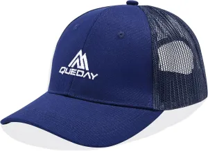 Queday Outdoor Caps for Men Women, Adjustable Baseball Cap Unstructured Soft Cotton Cap Embroidered Dad Hat
