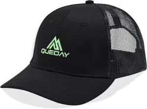 Queday Outdoor Caps for Men Women, Adjustable Baseball Cap Unstructured Soft Cotton Cap Embroidered Dad Hat