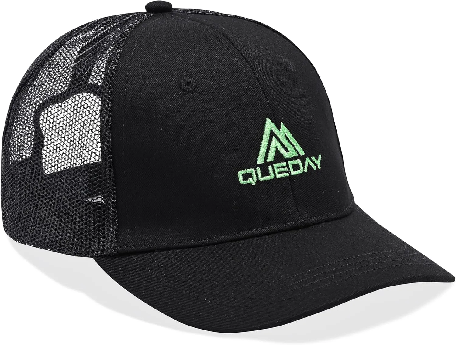Queday Outdoor Caps for Men Women, Adjustable Baseball Cap Unstructured Soft Cotton Cap Embroidered Dad Hat