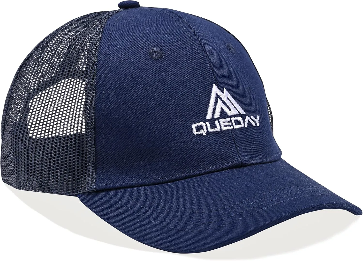 Queday Outdoor Caps for Men Women, Adjustable Baseball Cap Unstructured Soft Cotton Cap Embroidered Dad Hat