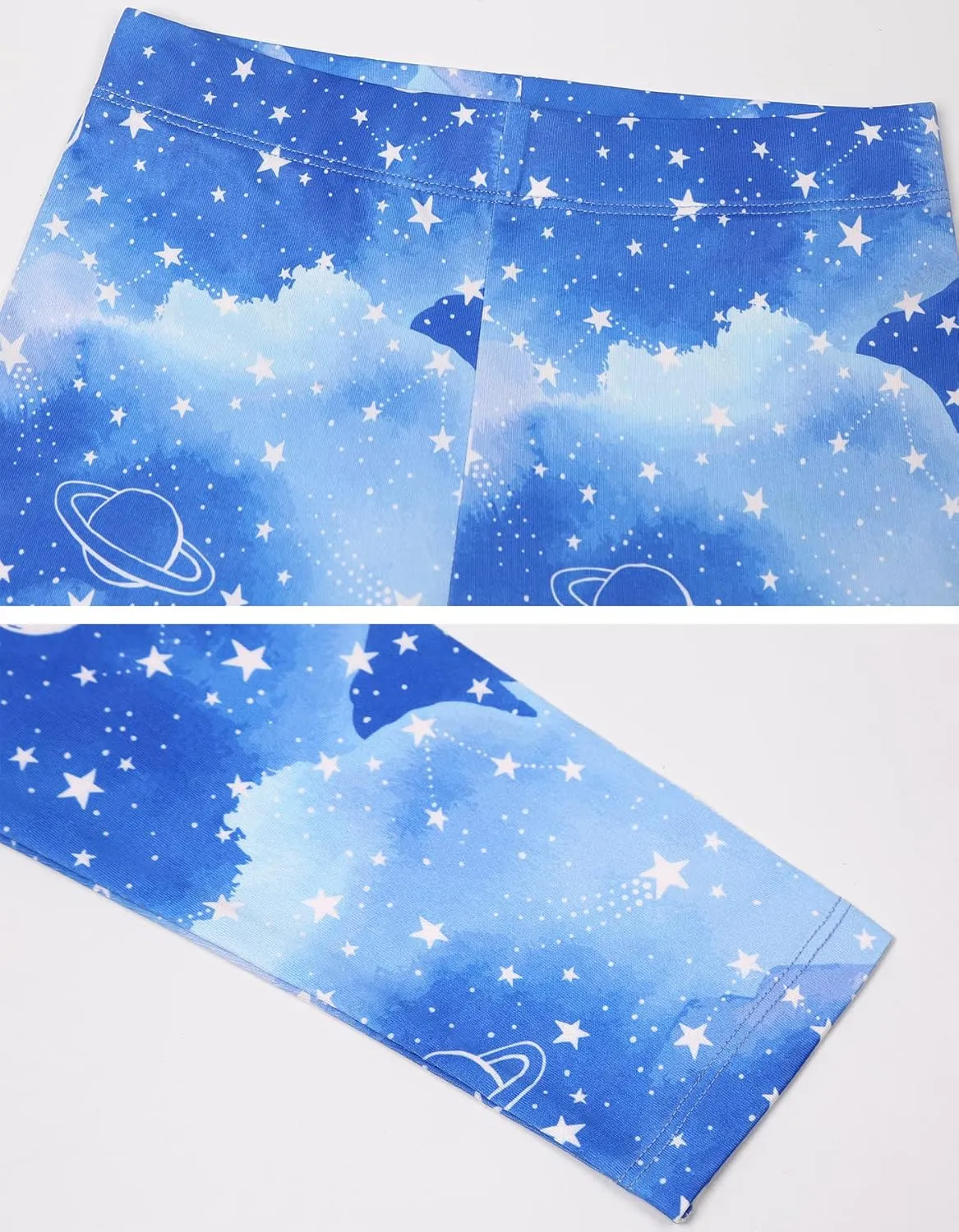 Quedoris Girls Printed Leggings Yoga Pants Multipack Leggings for Kids in 3t to 13 Years
