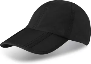 Sumolux Men Women Outdoor Rain Sun Waterproof Quick-Drying Long Brim Collapsible Portable Hat