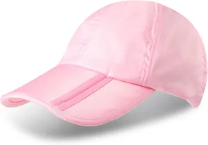 Sumolux Men Women Outdoor Rain Sun Waterproof Quick-Drying Long Brim Collapsible Portable Hat