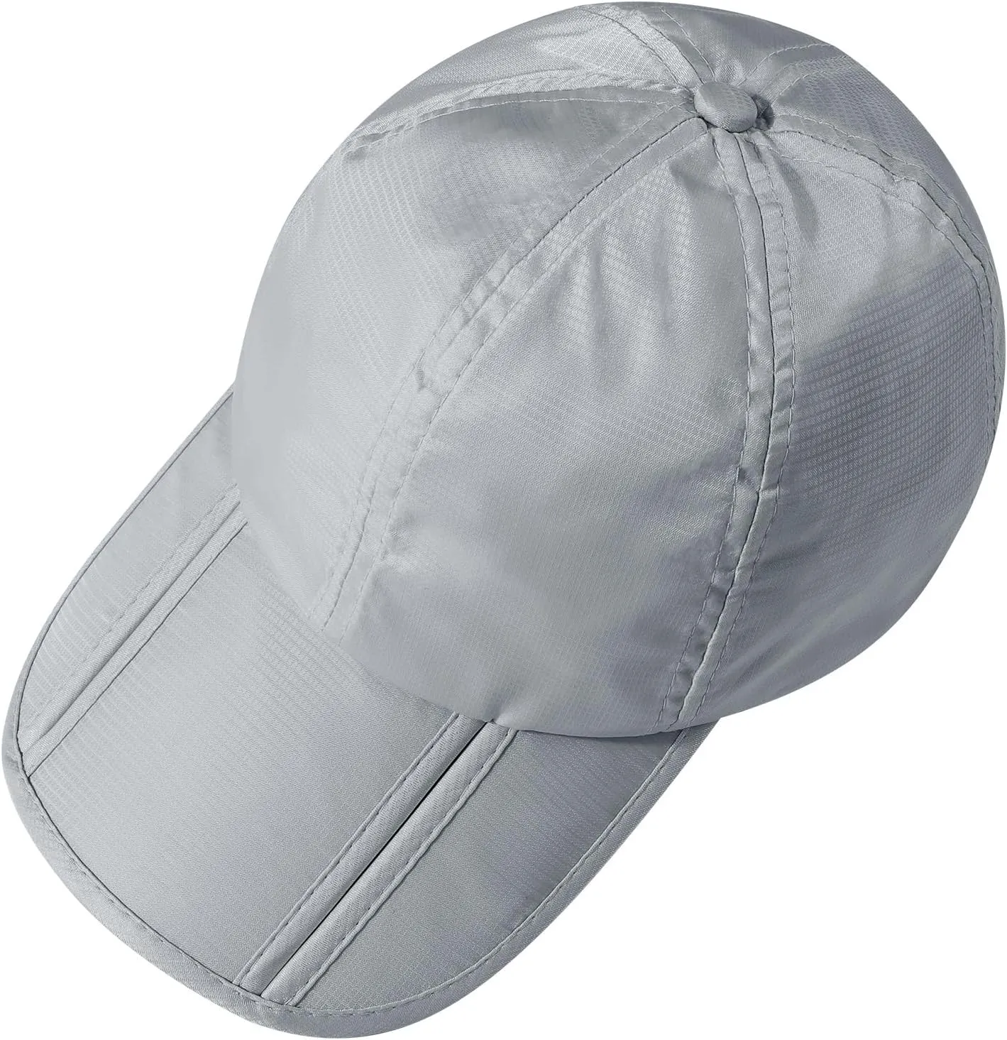 Sumolux Men Women Outdoor Rain Sun Waterproof Quick-Drying Long Brim Collapsible Portable Hat