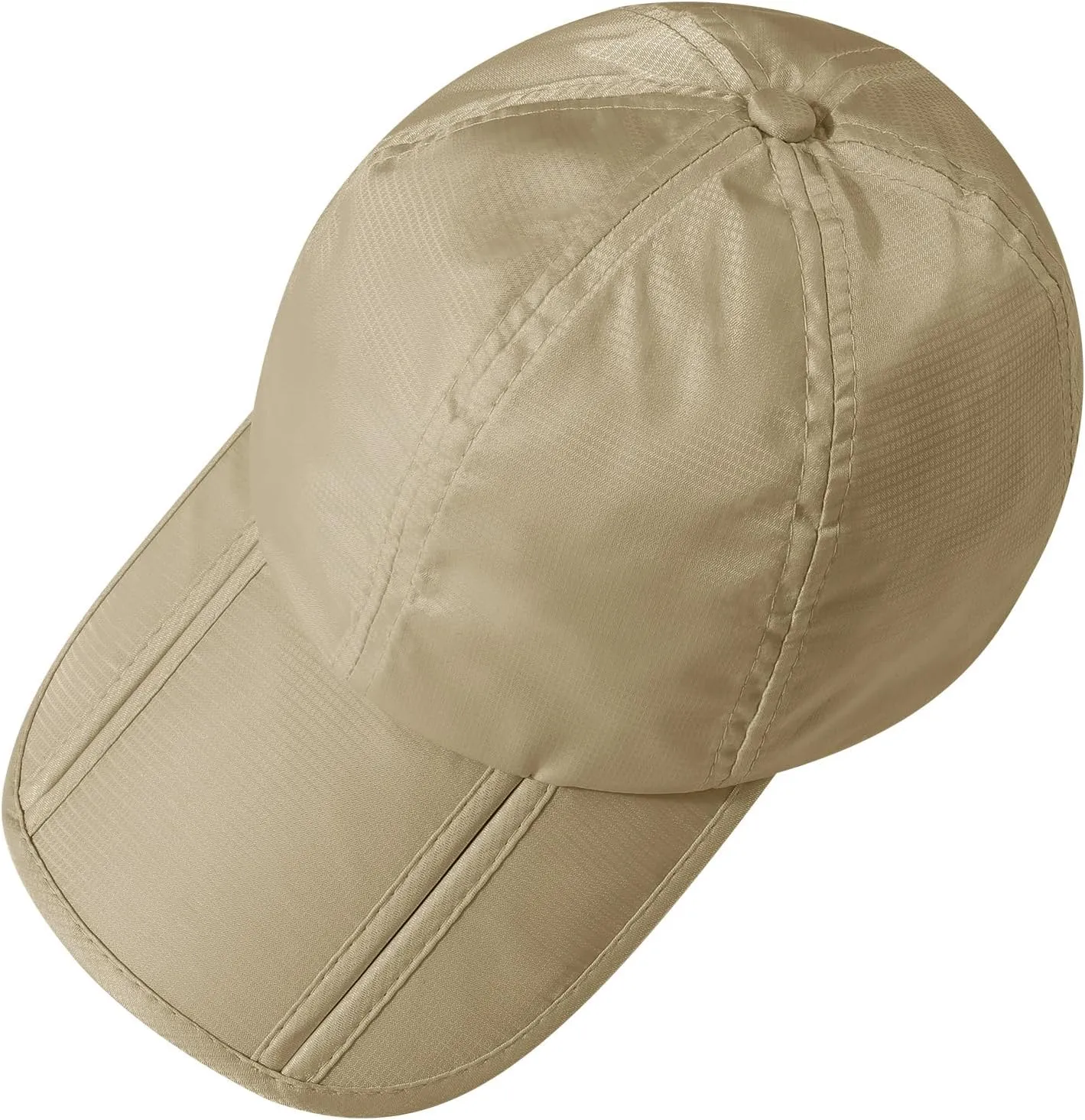 Sumolux Men Women Outdoor Rain Sun Waterproof Quick-Drying Long Brim Collapsible Portable Hat