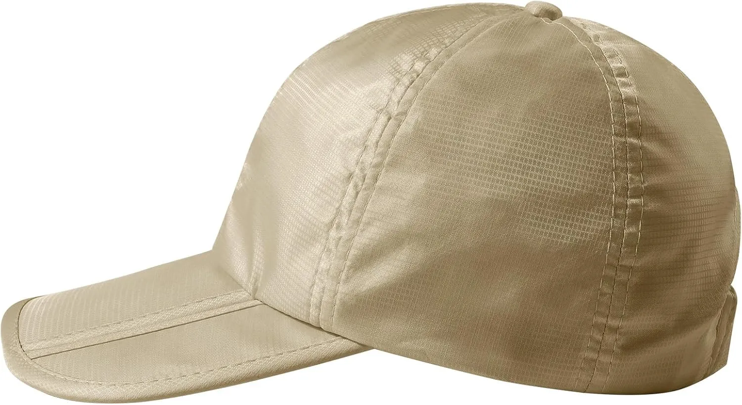 Sumolux Men Women Outdoor Rain Sun Waterproof Quick-Drying Long Brim Collapsible Portable Hat