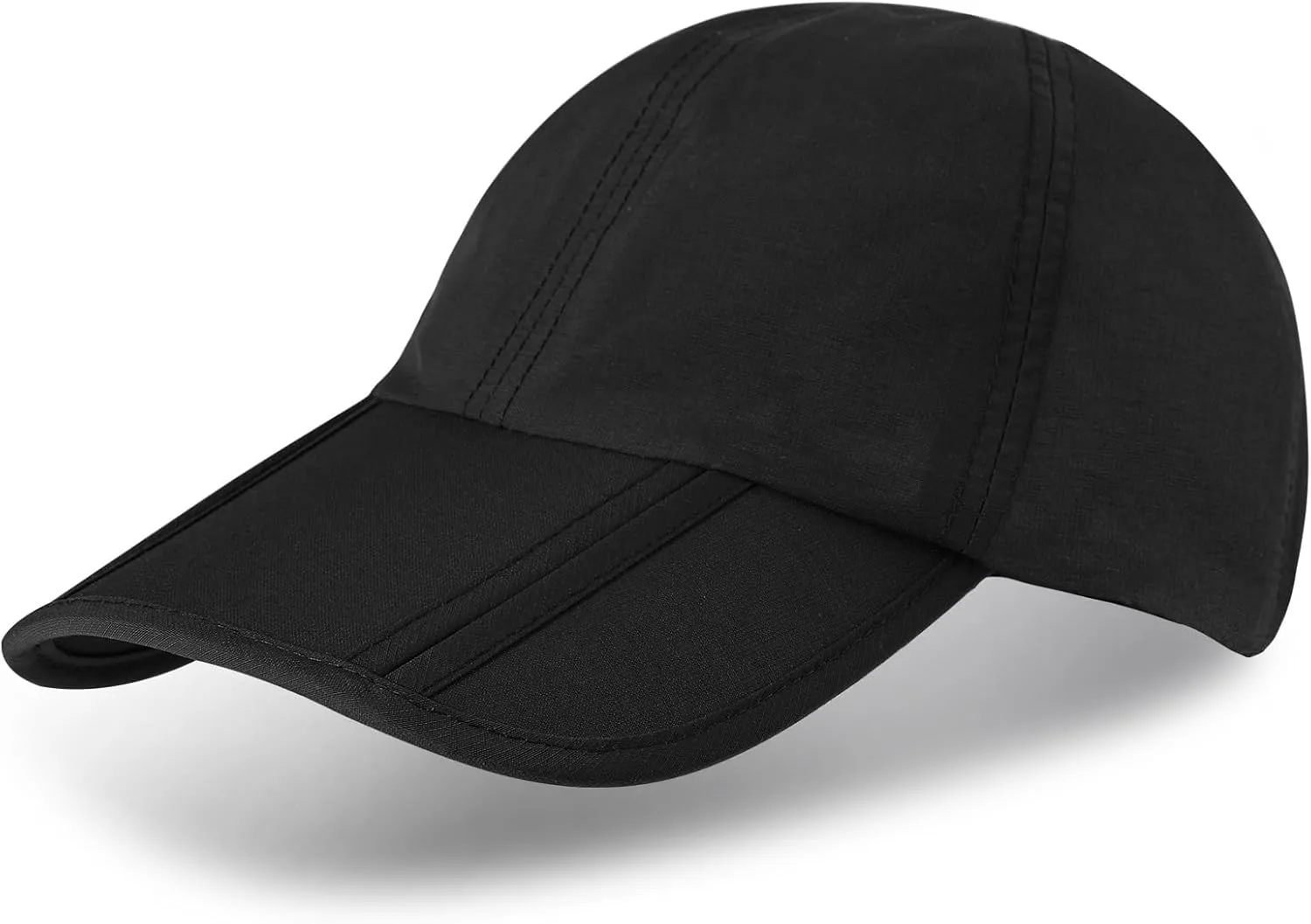 Sumolux Men Women Outdoor Rain Sun Waterproof Quick-Drying Long Brim Collapsible Portable Hat