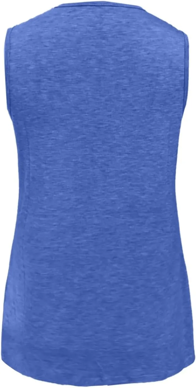 Tank Top for Women Summer Outfits V Neck T-Shirts Comfy Sleeveless Beach Vacation Clothes Fashion Outfits