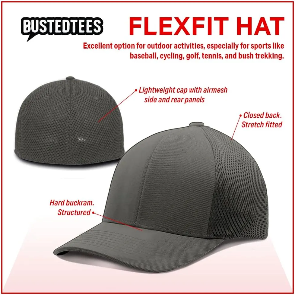 Tatooine National Park Patch Hat Fitted Flexfit Hats - Baseball Cap for Mens & Womens Ultrafibre Mesh for Casual Wear