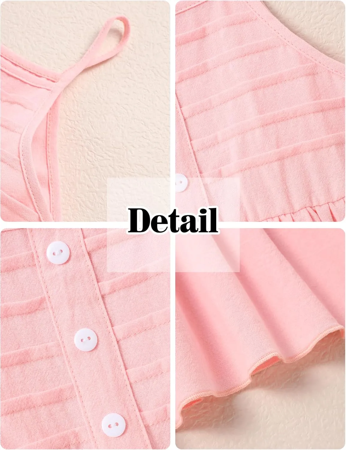 Toddler Girls Clothes Sleeveless Camisole Ruffle Tops and Jean Short Sets 1-7T Girl Clothes