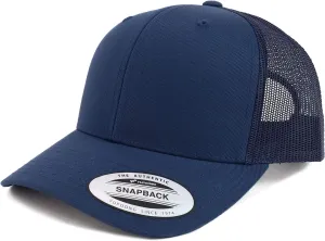 Trendy Apparel Shop Flexfit Brand 6 Panel Classic Trucker Mesh Snapback Baseball Cap