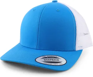Trendy Apparel Shop Flexfit Brand 6 Panel Classic Trucker Mesh Snapback Baseball Cap