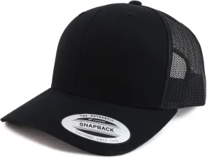 Trendy Apparel Shop Flexfit Brand 6 Panel Classic Trucker Mesh Snapback Baseball Cap