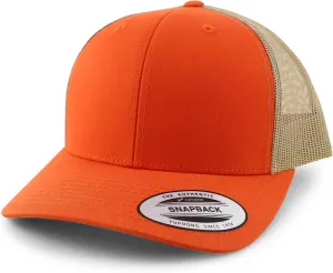 Trendy Apparel Shop Flexfit Brand 6 Panel Classic Trucker Mesh Snapback Baseball Cap
