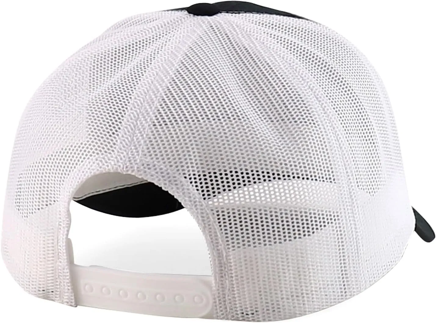 Trendy Apparel Shop Flexfit Oversize XXL Structured Blank 6 Panel Retro Trucker Mesh Cap