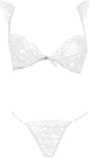 Women Bralette Lace Sexy Set Brief With Thong Underwear Lingerie Bra Sleepwear sexy lingerie women set