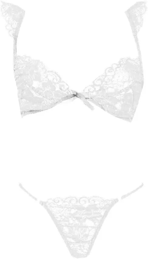 Women Bralette Lace Sexy Set Brief With Thong Underwear Lingerie Bra Sleepwear sexy lingerie women set