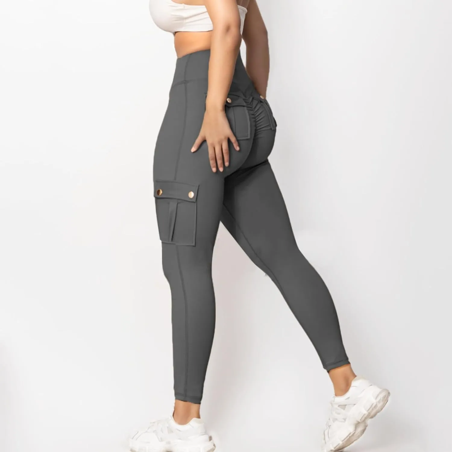Women High Waist Yoga Pants Tummy Control Gym Tights Workout Active Butt Lifting Leggings Women's Athletic Pants