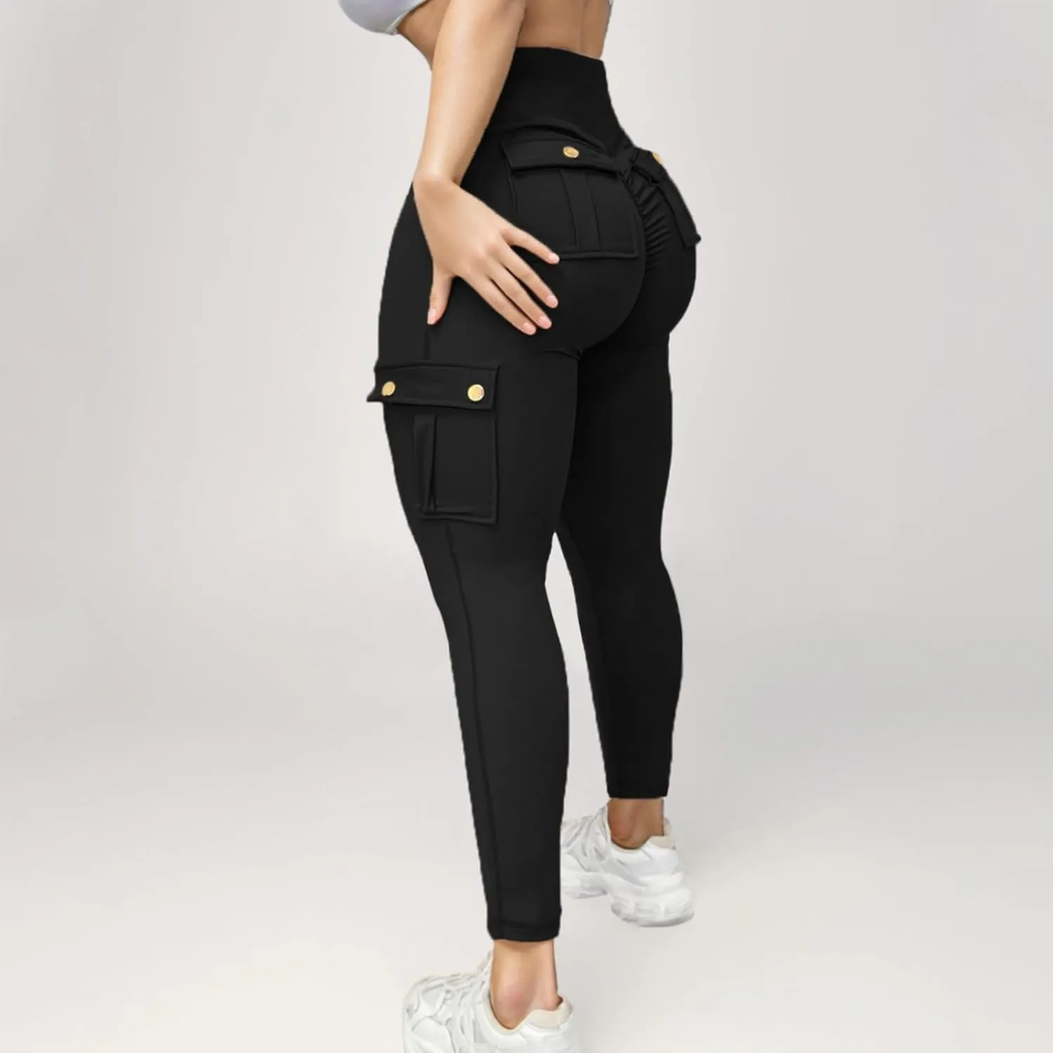 Women High Waist Yoga Pants Tummy Control Gym Tights Workout Active Butt Lifting Leggings Women's Athletic Pants