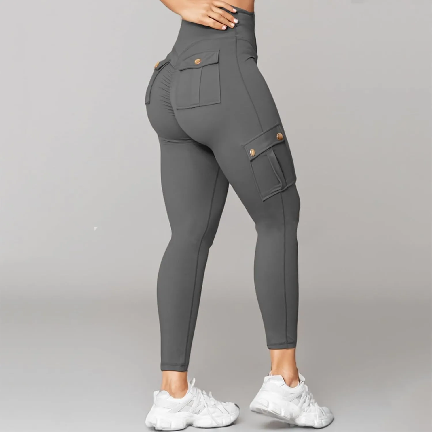 Women High Waist Yoga Pants Tummy Control Gym Tights Workout Active Butt Lifting Leggings Women's Athletic Pants