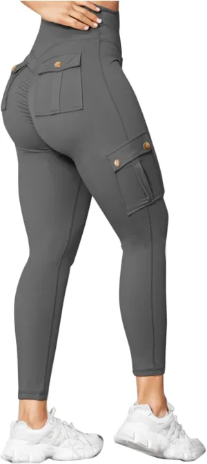 Women High Waist Yoga Pants Tummy Control Gym Tights Workout Active Butt Lifting Leggings Women's Athletic Pants