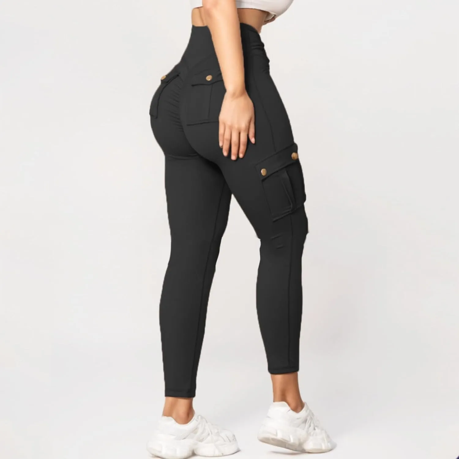 Women High Waist Yoga Pants Tummy Control Gym Tights Workout Active Butt Lifting Leggings Women's Athletic Pants