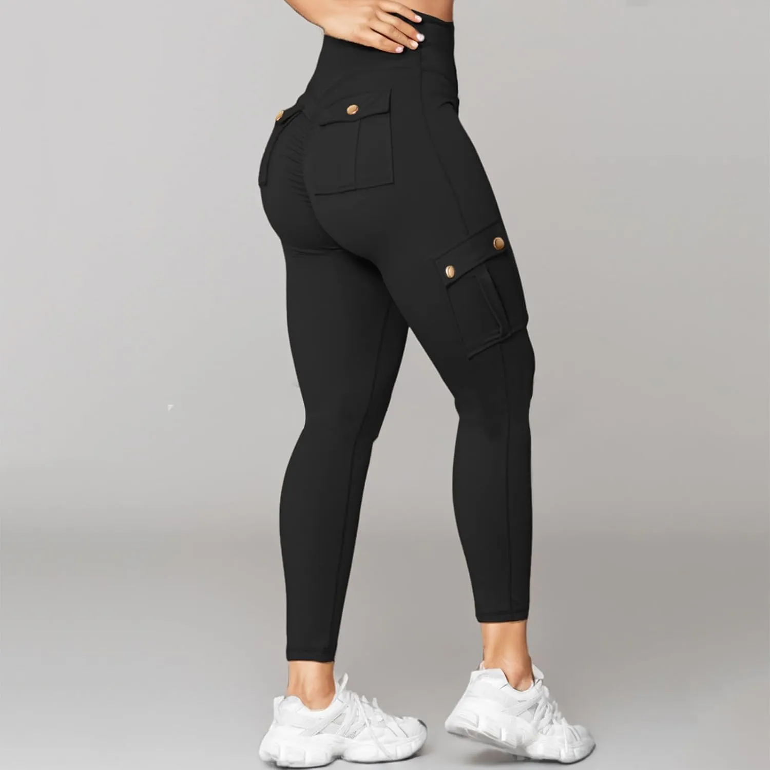 Women High Waist Yoga Pants Tummy Control Gym Tights Workout Active Butt Lifting Leggings Women's Athletic Pants