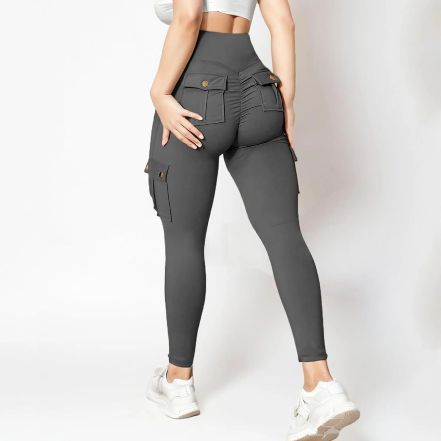 Women High Waist Yoga Pants Tummy Control Gym Tights Workout Active Butt Lifting Leggings Women's Athletic Pants