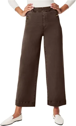 Women Jeans Straight Leg Casual Solid Color Cropped Denim Pants High Waist Slim Fit Fall Winter Lounge Jean Pants