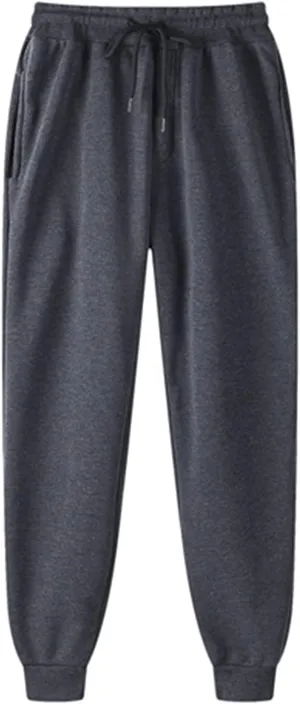 Women Winter Sweatpants Sherpa Fleece Lined Pants Warm Hiking Pants Drawstring Waist Joggers Thick Sweatpants Trousers