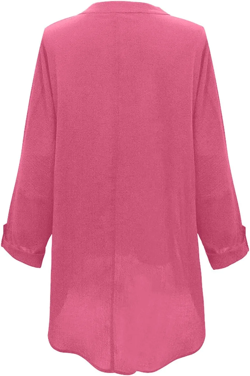 Women's Bohemian Boho Linen Short Sleeve T Shirt Summer Basic Casual Oversized Blouses Crewneck Loose Tshirts