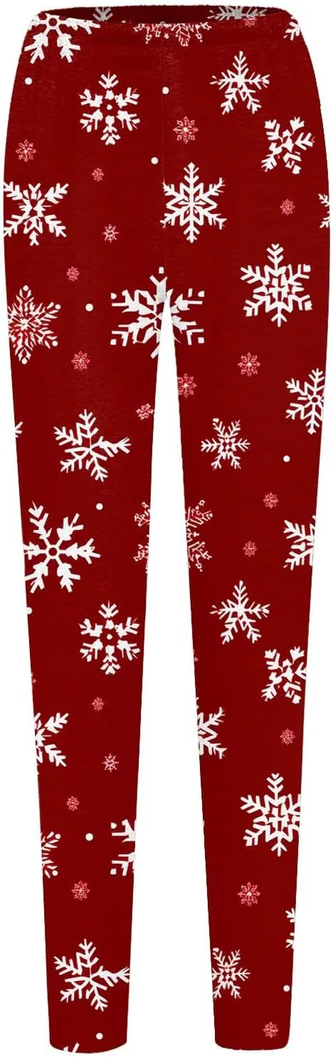 Women's Boho Printed Leggings Soft Stretchy Skinny Comfy Tights High Waisted Workout Athletic Fitness Yoga Pants