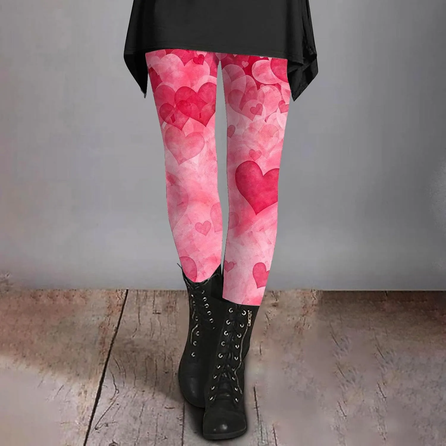 Women's Boho Printed Leggings Soft Stretchy Skinny Comfy Tights High Waisted Workout Athletic Fitness Yoga Pants