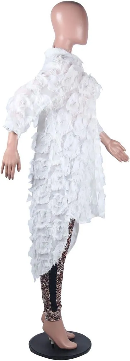 Womens Sexy Sleeveless Deep V Neck Lace Mesh Paneled Ruffles Bodycon Party Clubwear Dress