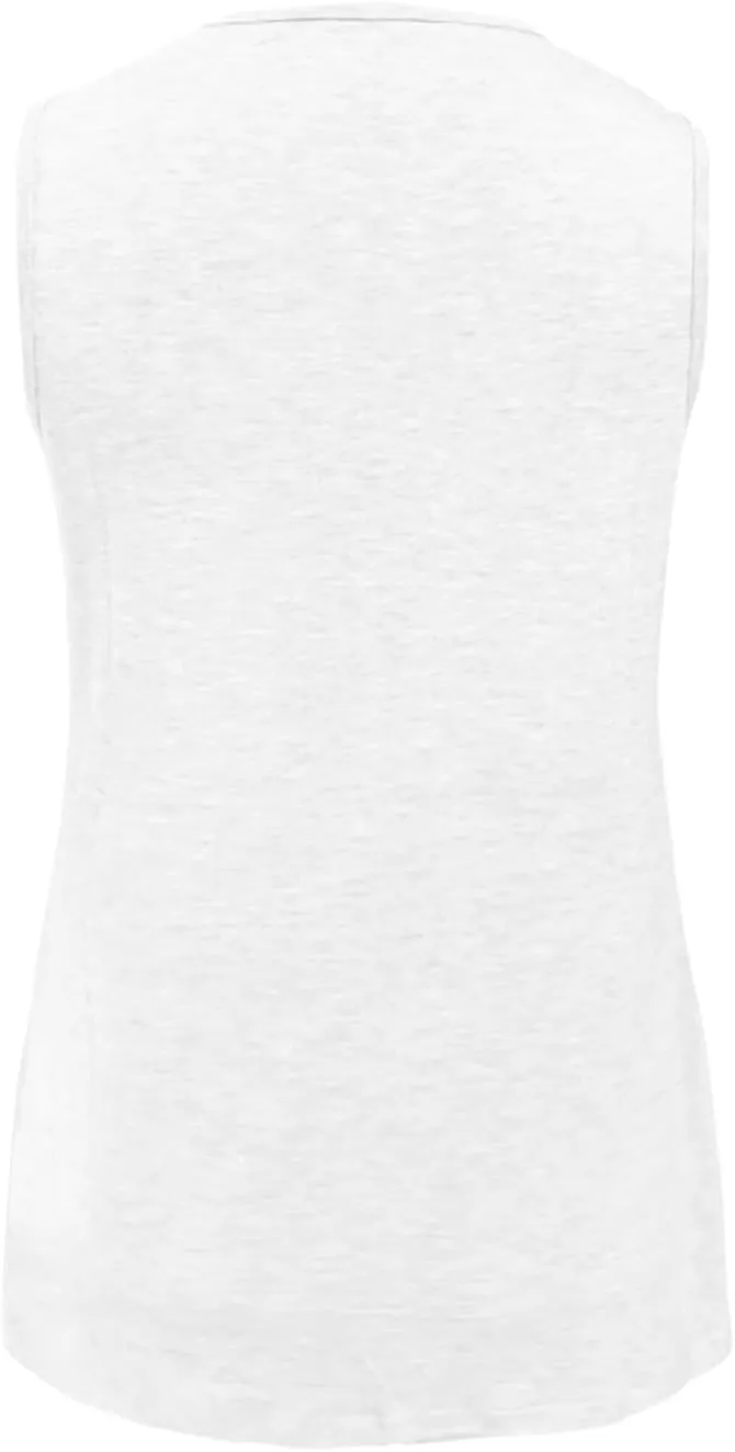 Women's Summer Tank Tops Trendy 2025 Vacation Sleeveless V Neck Loose Fit Tshirt Clothing Outfits