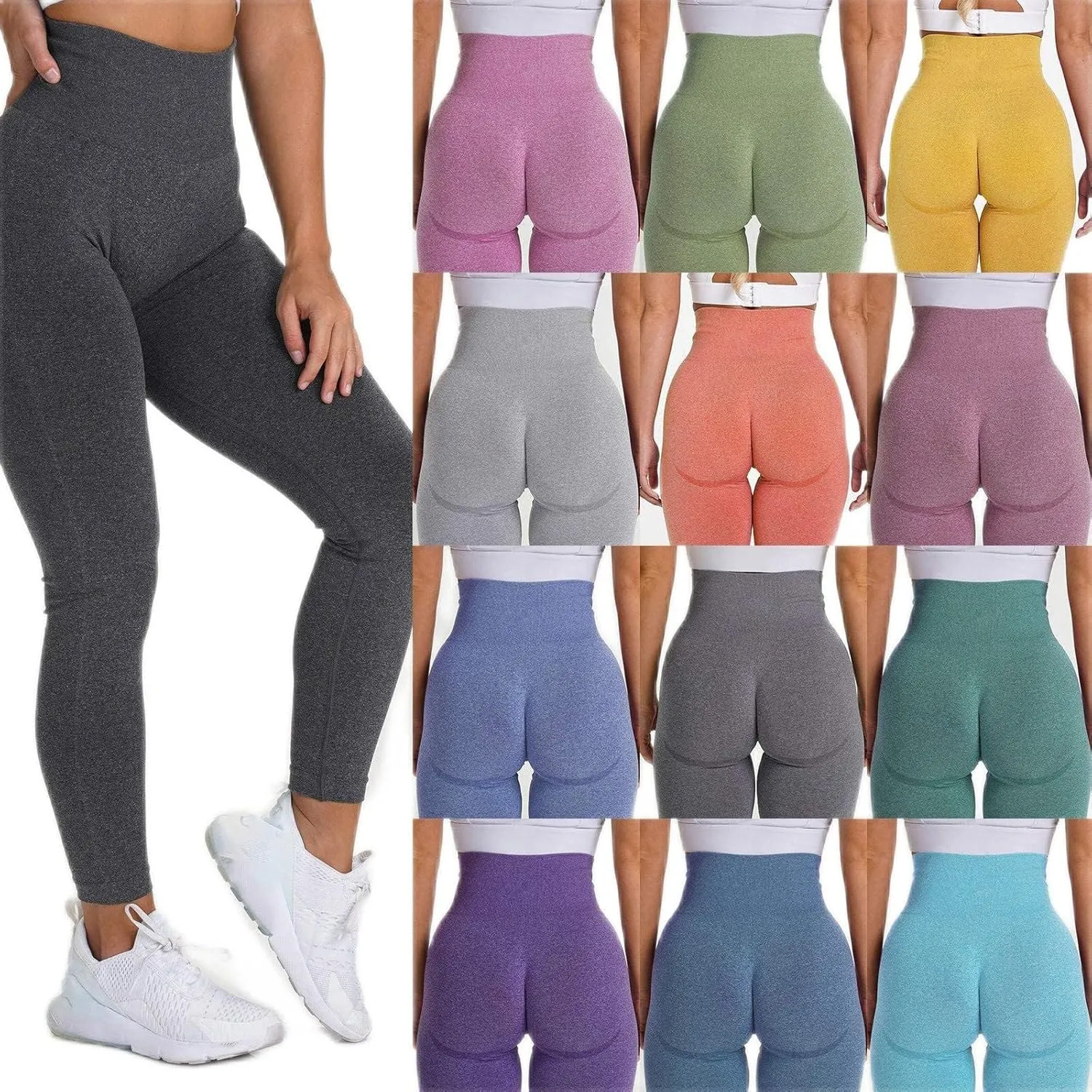 Womens Yoga Pants Summer Tummy Control High Waist Sexy Leggings Lightweight Comfy Soft Casual Trousers 2025 Trendy