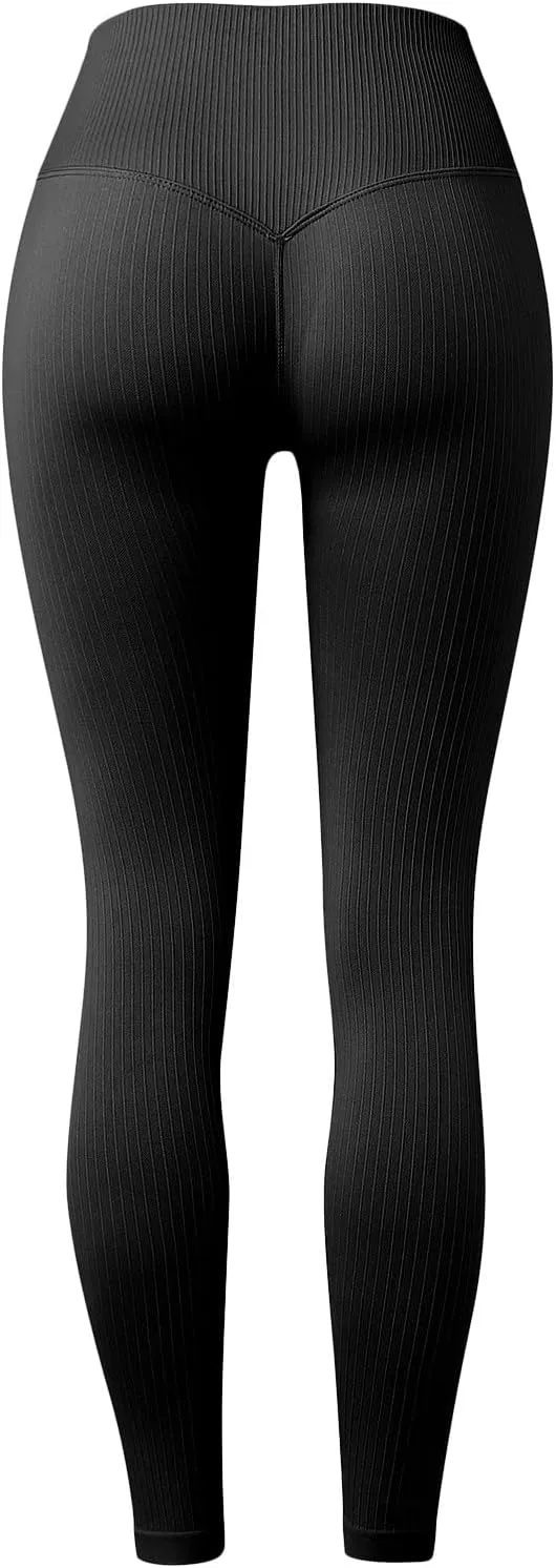 Yoga Pants for Womens Tummy Control High Waist Sexy Leggings Fitness Lightweight Comfy Soft Casual Trousers 2025